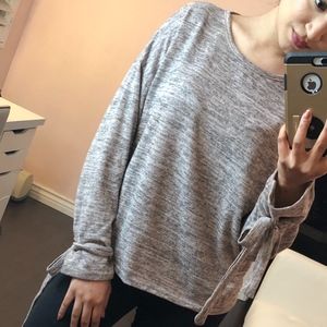 Taupe Sweater Top